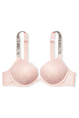 Angel Pink Push Up Shine Strap Set | Victoria's Secret