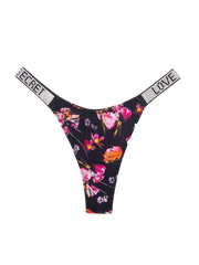 Women sexy rhinestones G-strings thongs lingerie T-back underwear panties