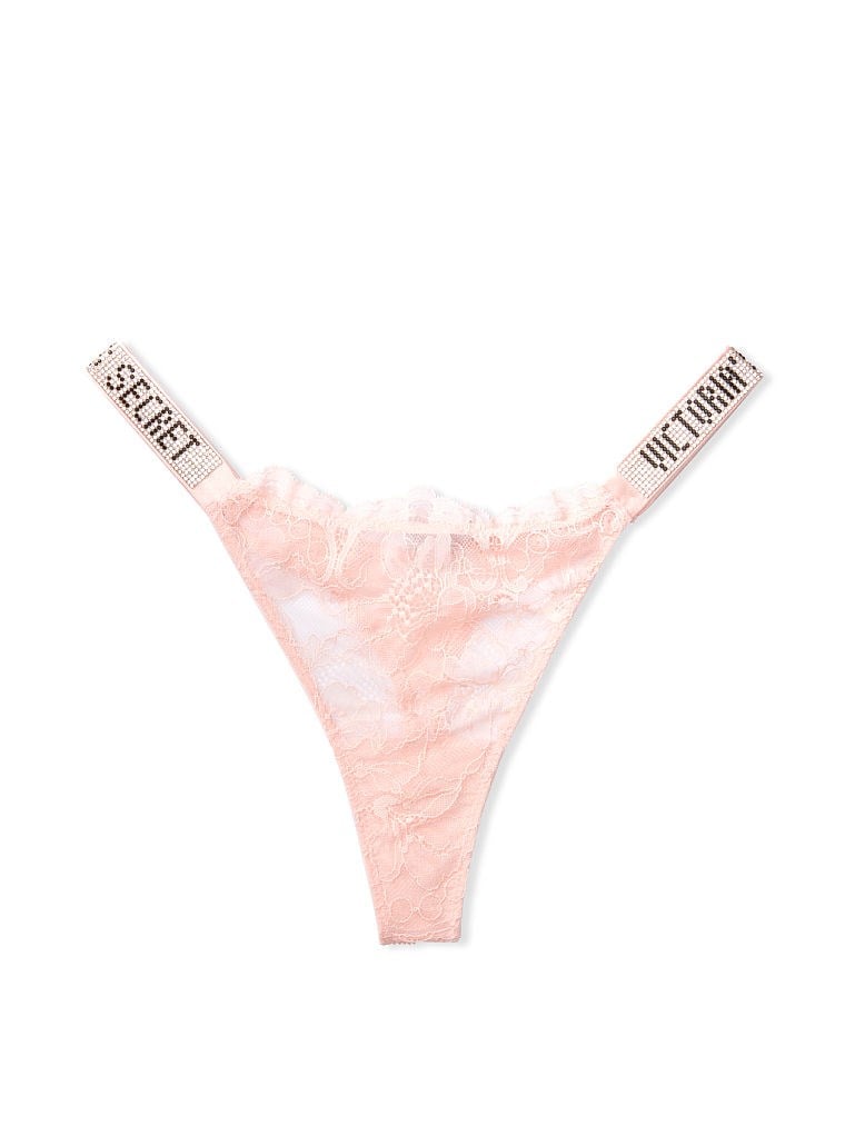Angel Pink Push Up Shine Strap Set | Victoria's Secret